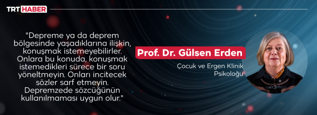 Deprem bölgesinden gelen çocukların okula adaptasyonu